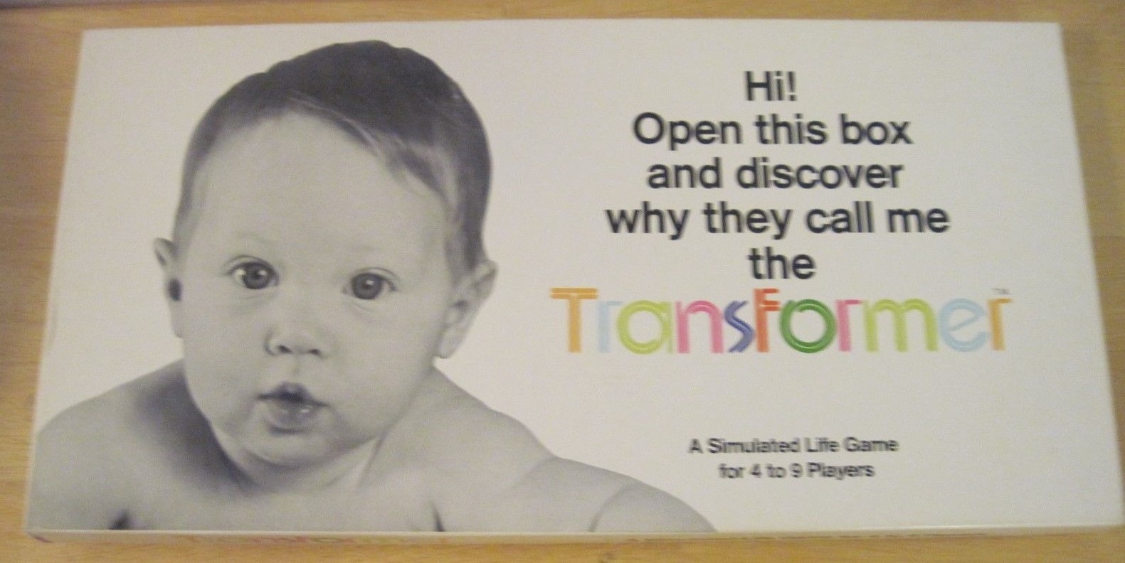 VINTAGE – TRANSFORMER – A SIMULATED LIFE GAME Never Played