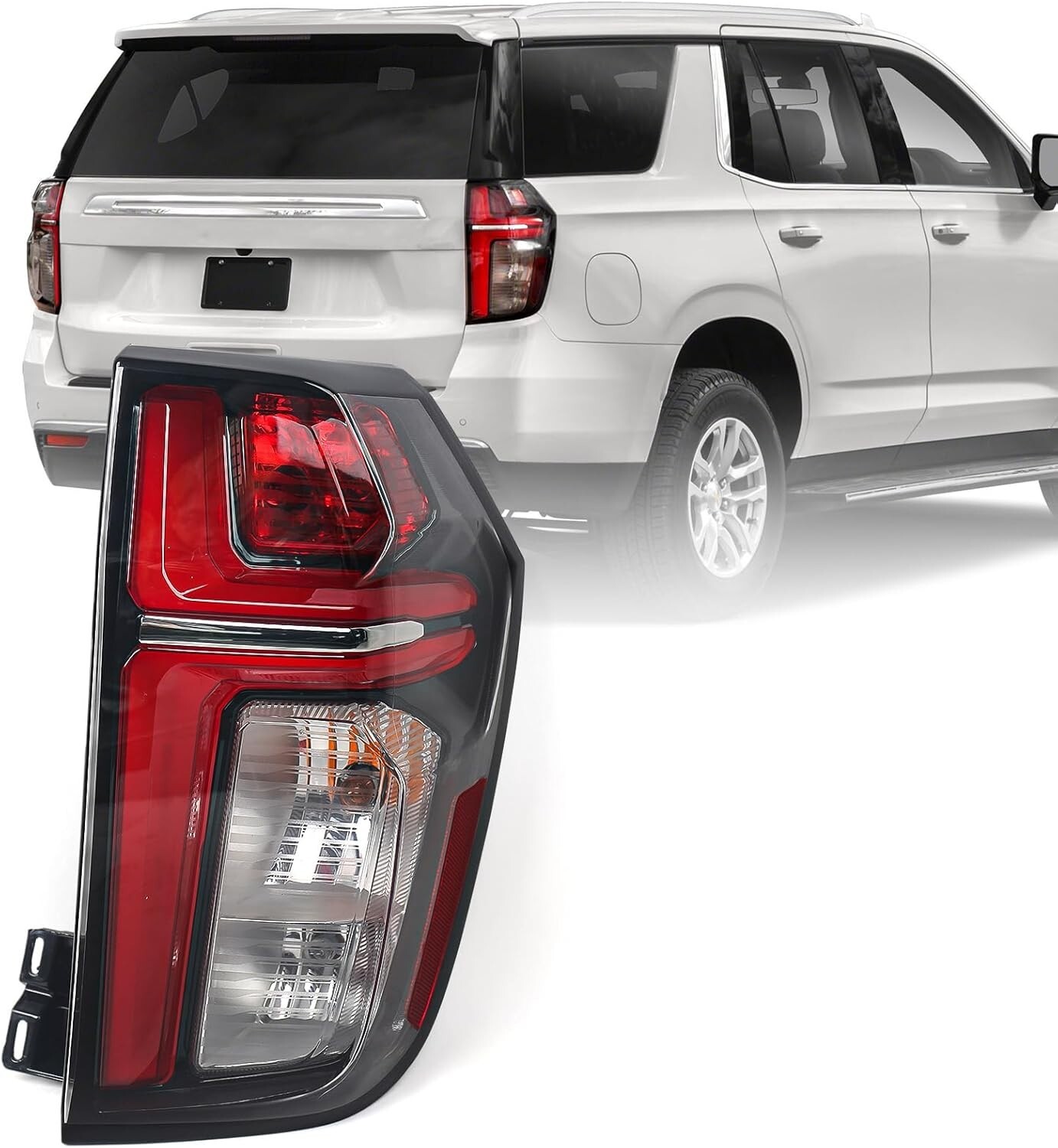 21-23 Chevy Suburban Tahoe LED Halogen Right Passenger Tail Light 84849417
