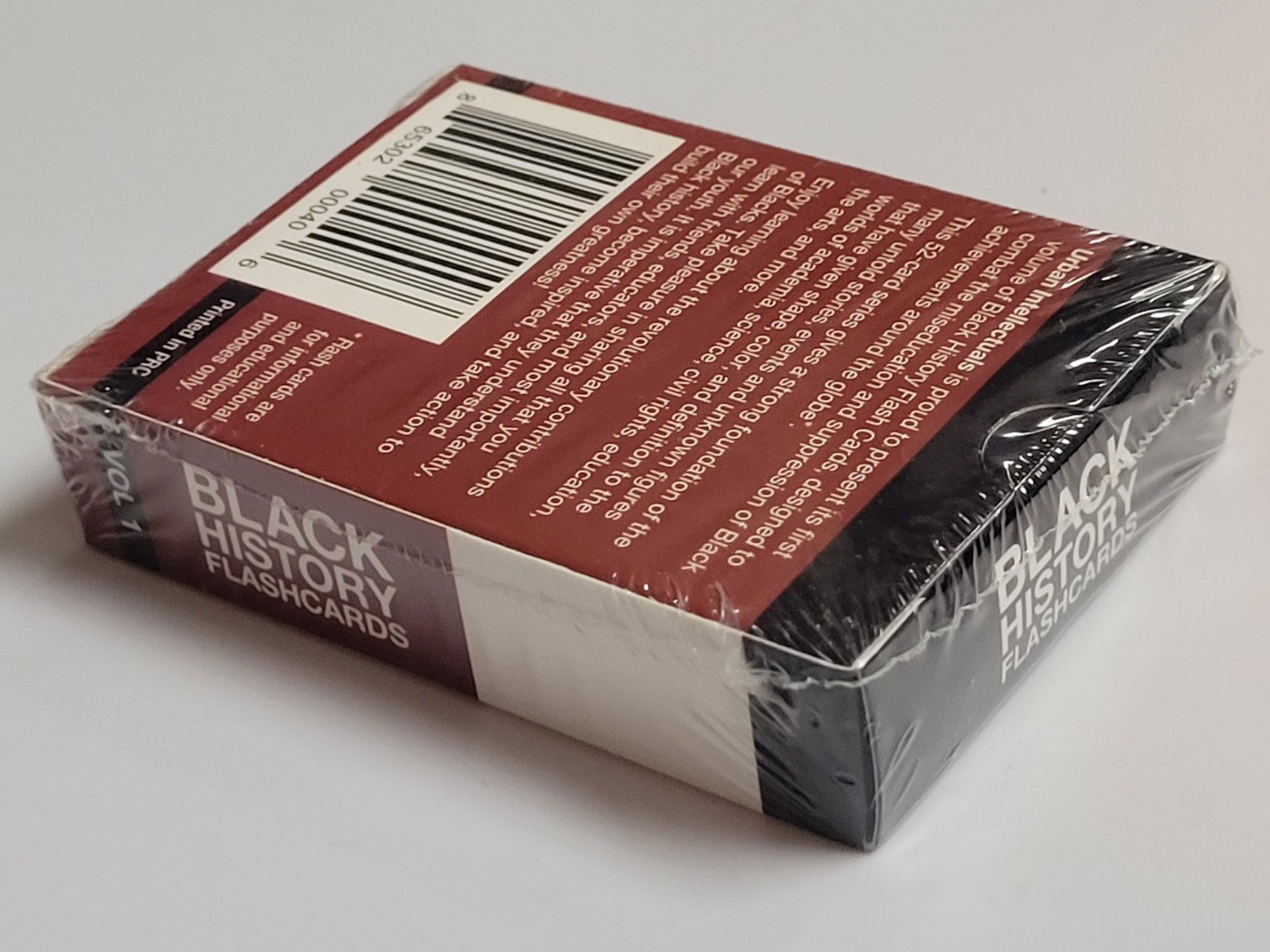 Black History Flash Cards Vol 1 (2022) Brand New Factory Sealed USA Novelty Item