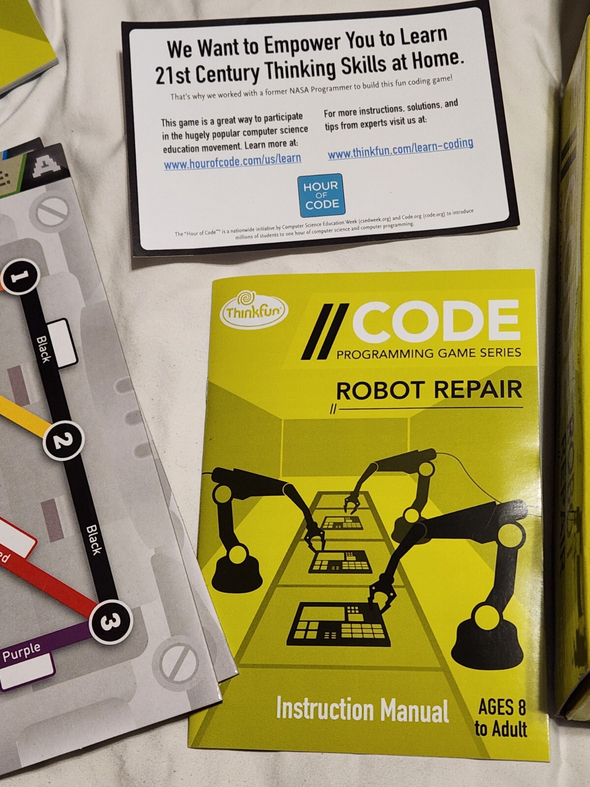 STEM Code Programming Game Series Robot Repair Thinkfun Coding Concept