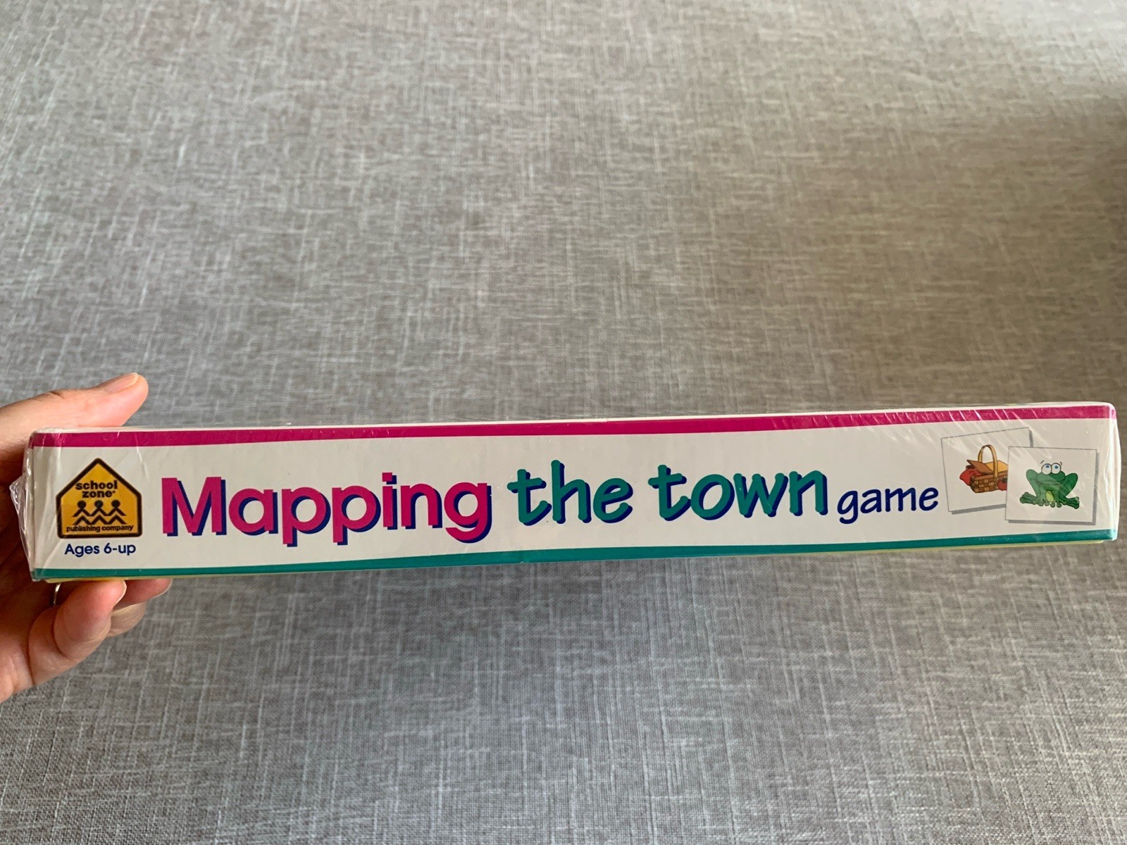 School Zone Publishing “Mapping The Town” Two Games In One Educational NEW Seale