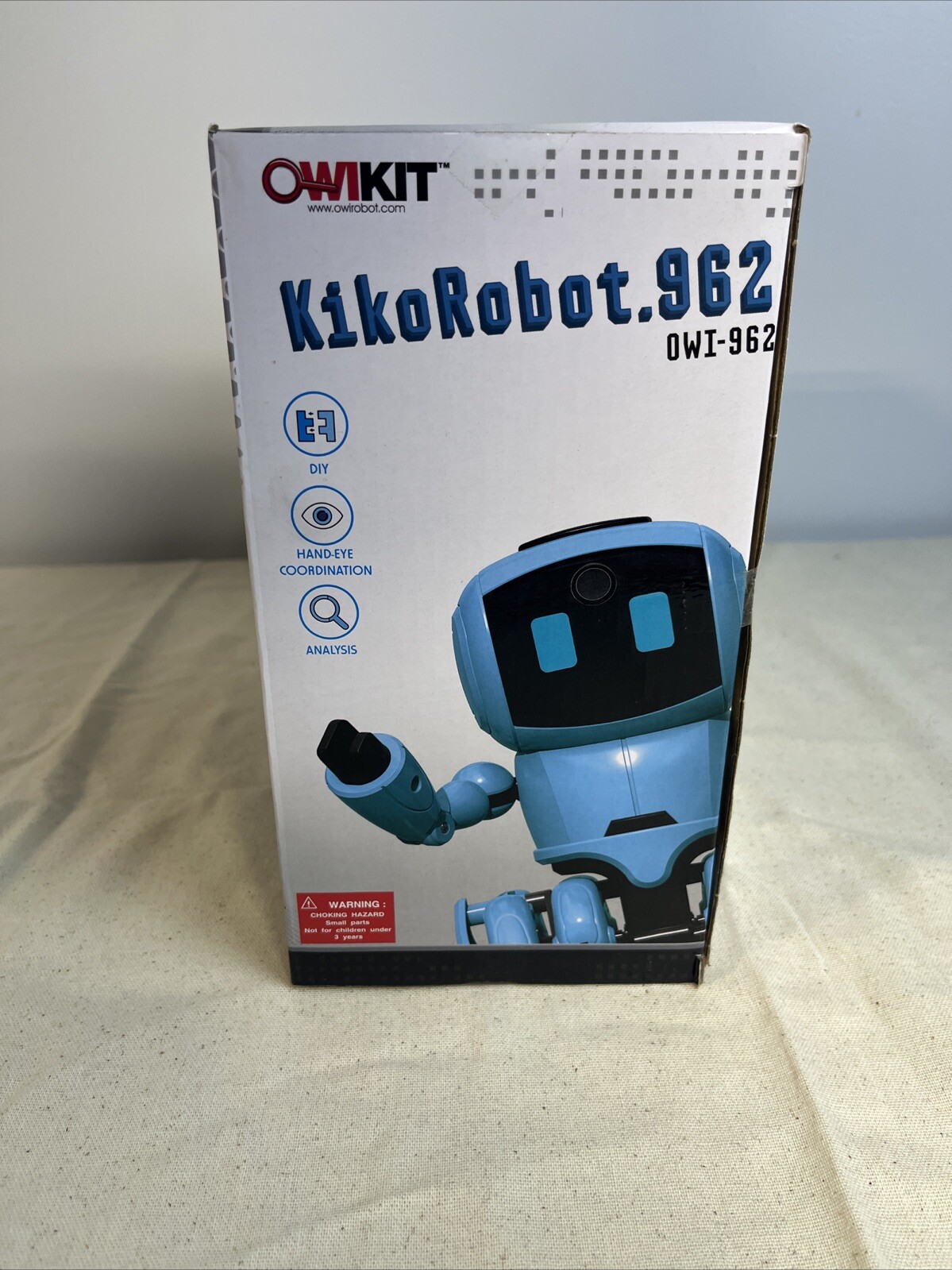 Kiko Robot 962 Do-It-Yourself Kit I/R n AI Technology Kids Educational Toy Model