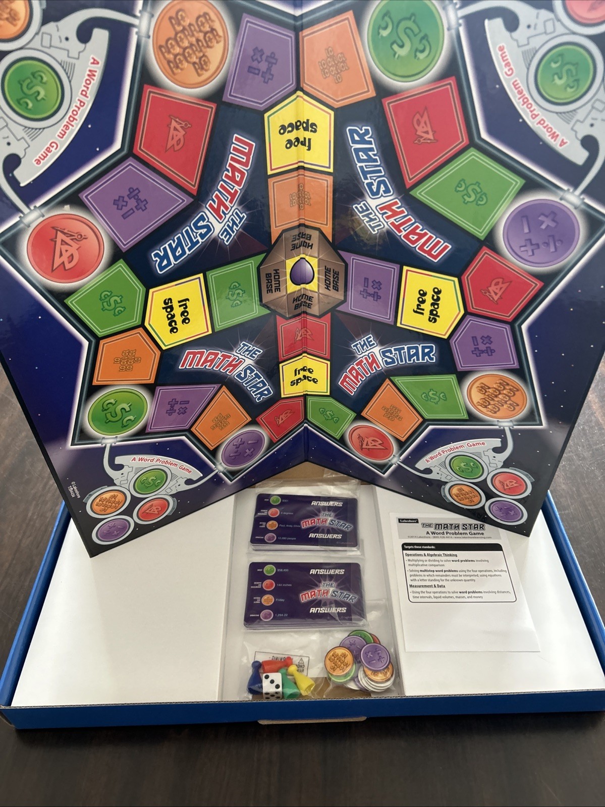 2 Lakeshore Fractions & Word Problems Math Board Games Grades 4 & 5 Centers EUC