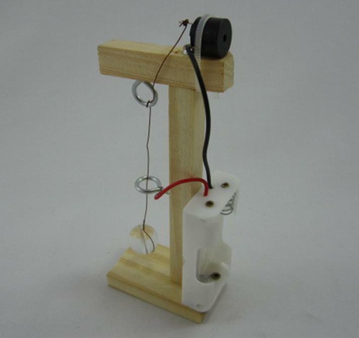 New Earthquake Alarm Device DIY Toy Kit Creative Seismometer