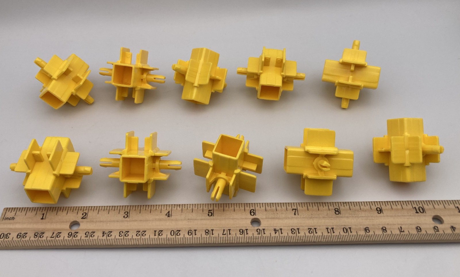 Learning Resources Gears! Gears! Gears! Replacement Pieces 6 Way Axle Lot of 10