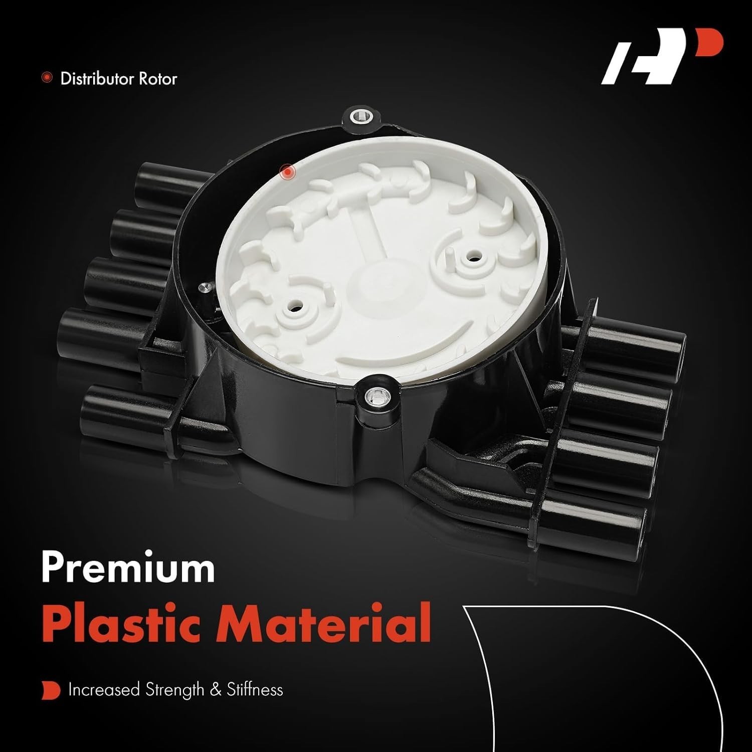A-Premium Ignition Distributor Cap Compatible with GMC, Chevy & Cadillac Vehicle