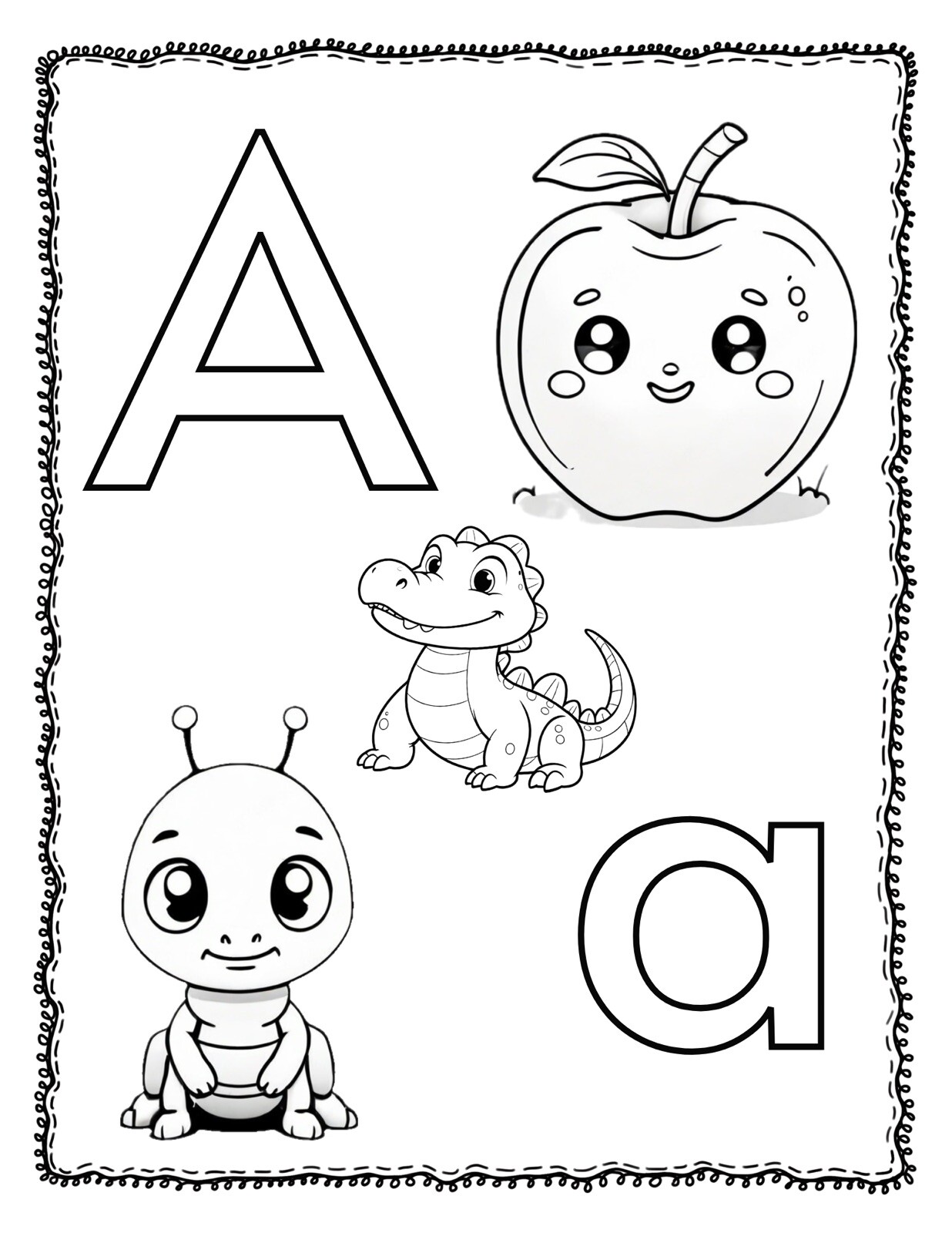 Alphabet Friends & Letter Worksheets PRINTED – Pre-K Kindergarten 182+ Pgs