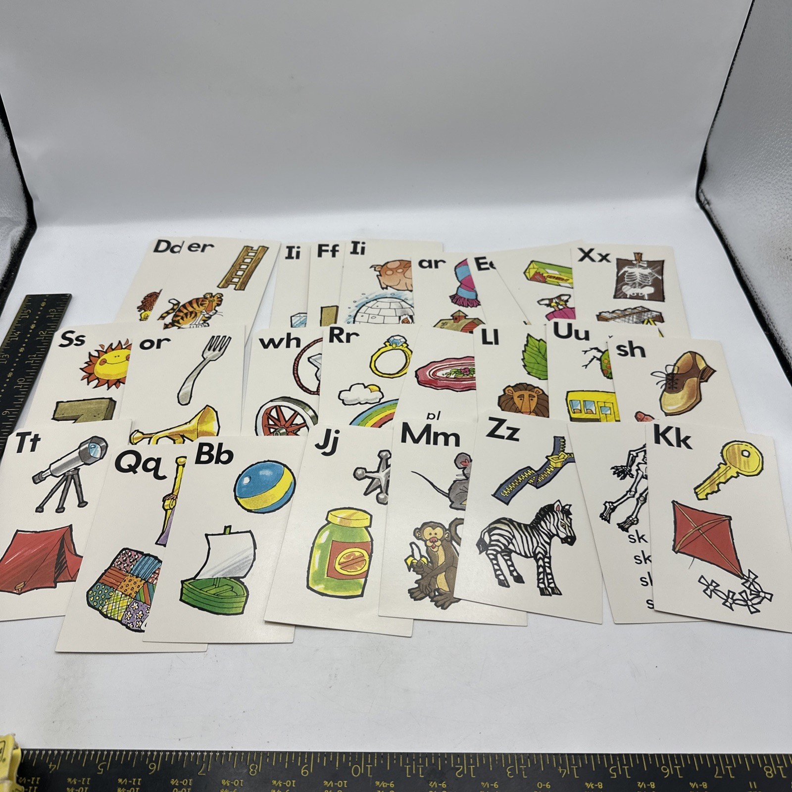 Golden Step Ahead Preschool Activity Cards Phonics 1989 Vintage