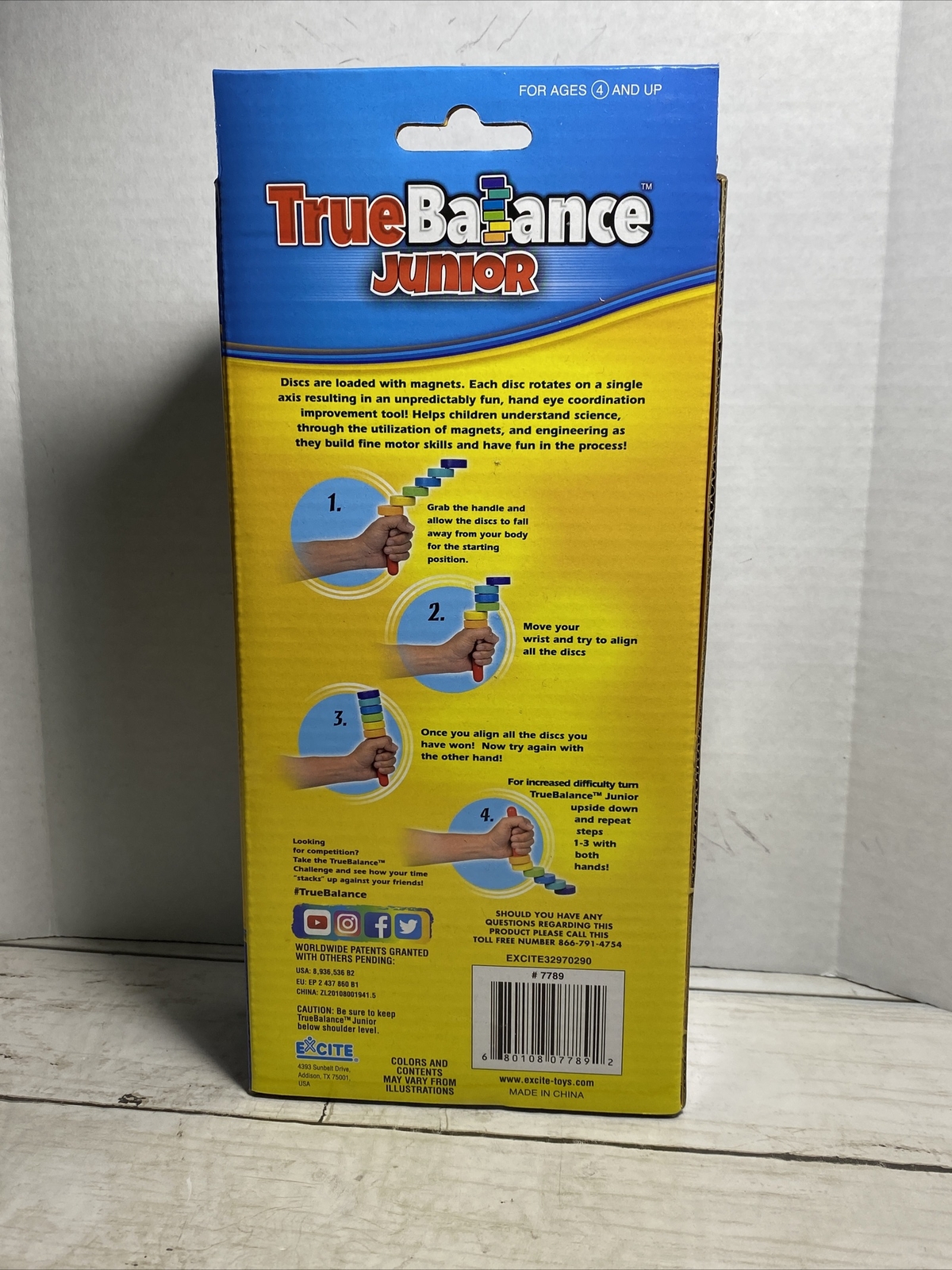 Junior Stack to Solve STEM Game by Excite Toys True Balance