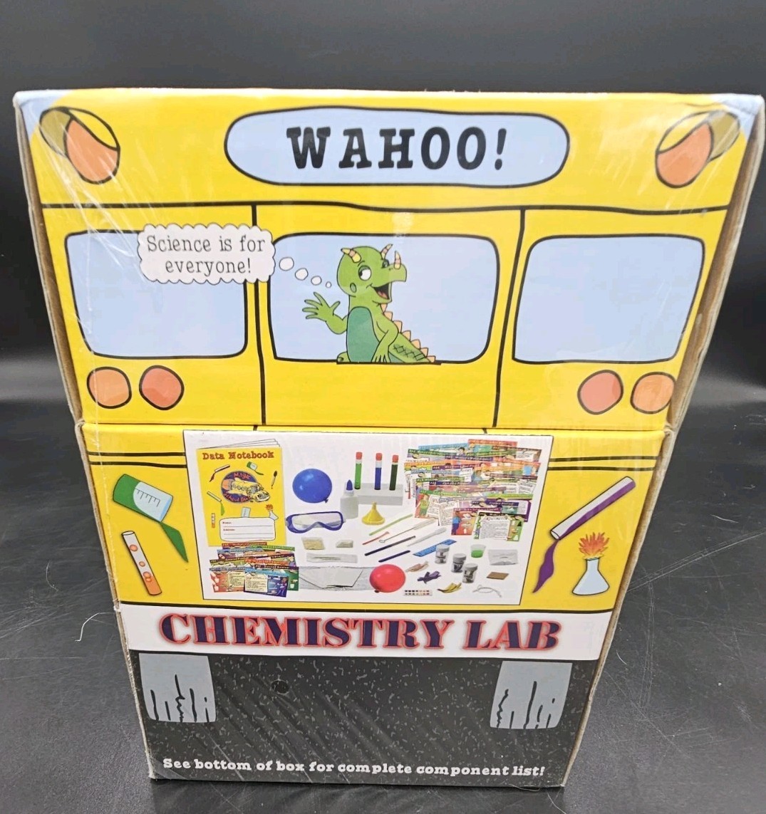 Scholastic-The Magic School Bus Engineering Lab Ages 5+ Young Scientist Club