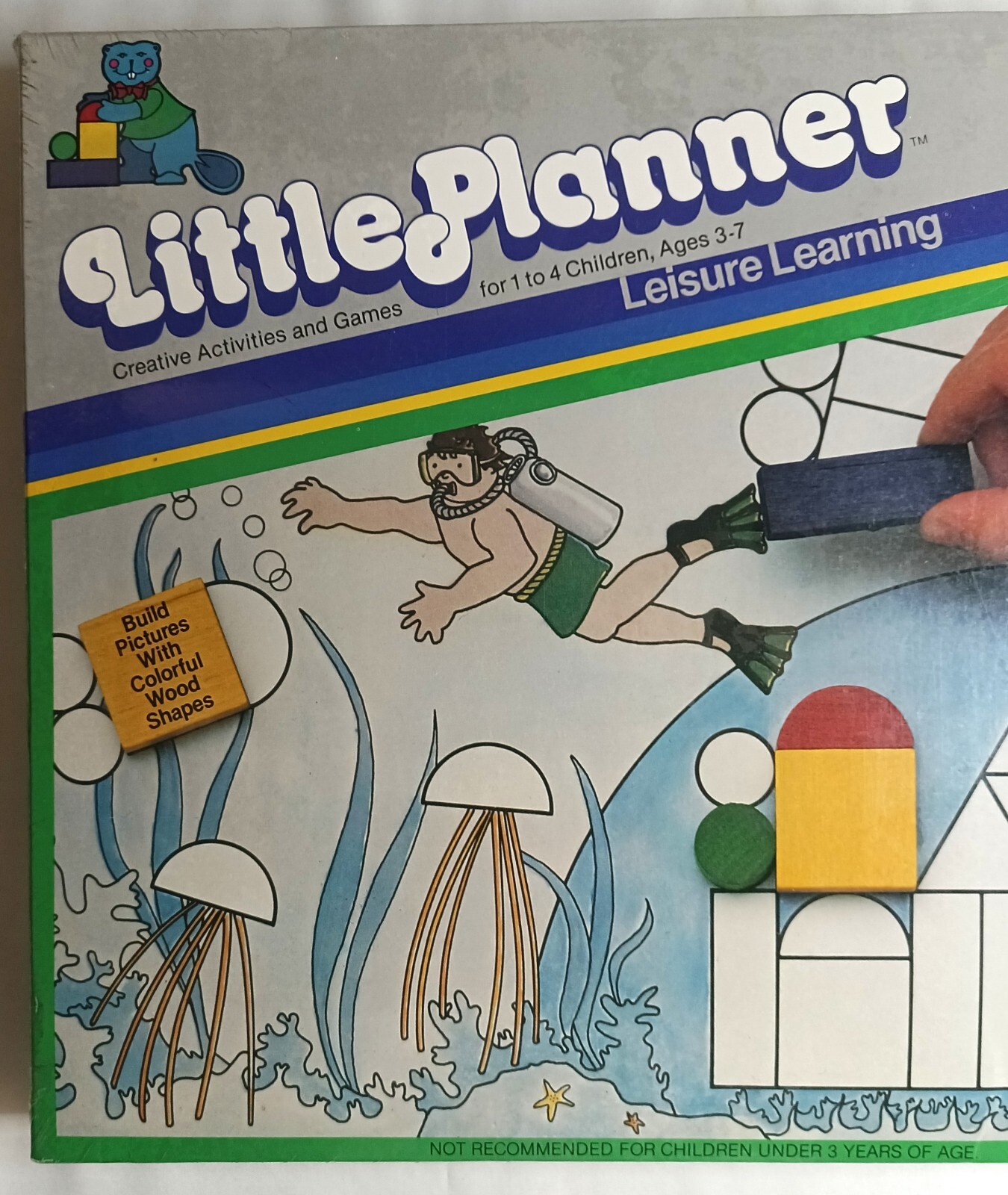 Vintage Learning Game LITTLE PLANNER 1982 Leisure Learning SEALED