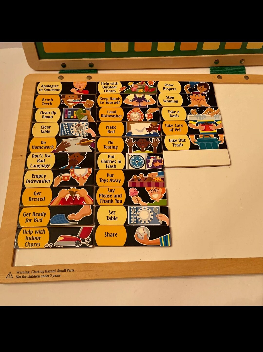 Melissa & Doug My Magnetic Responsibility Chart