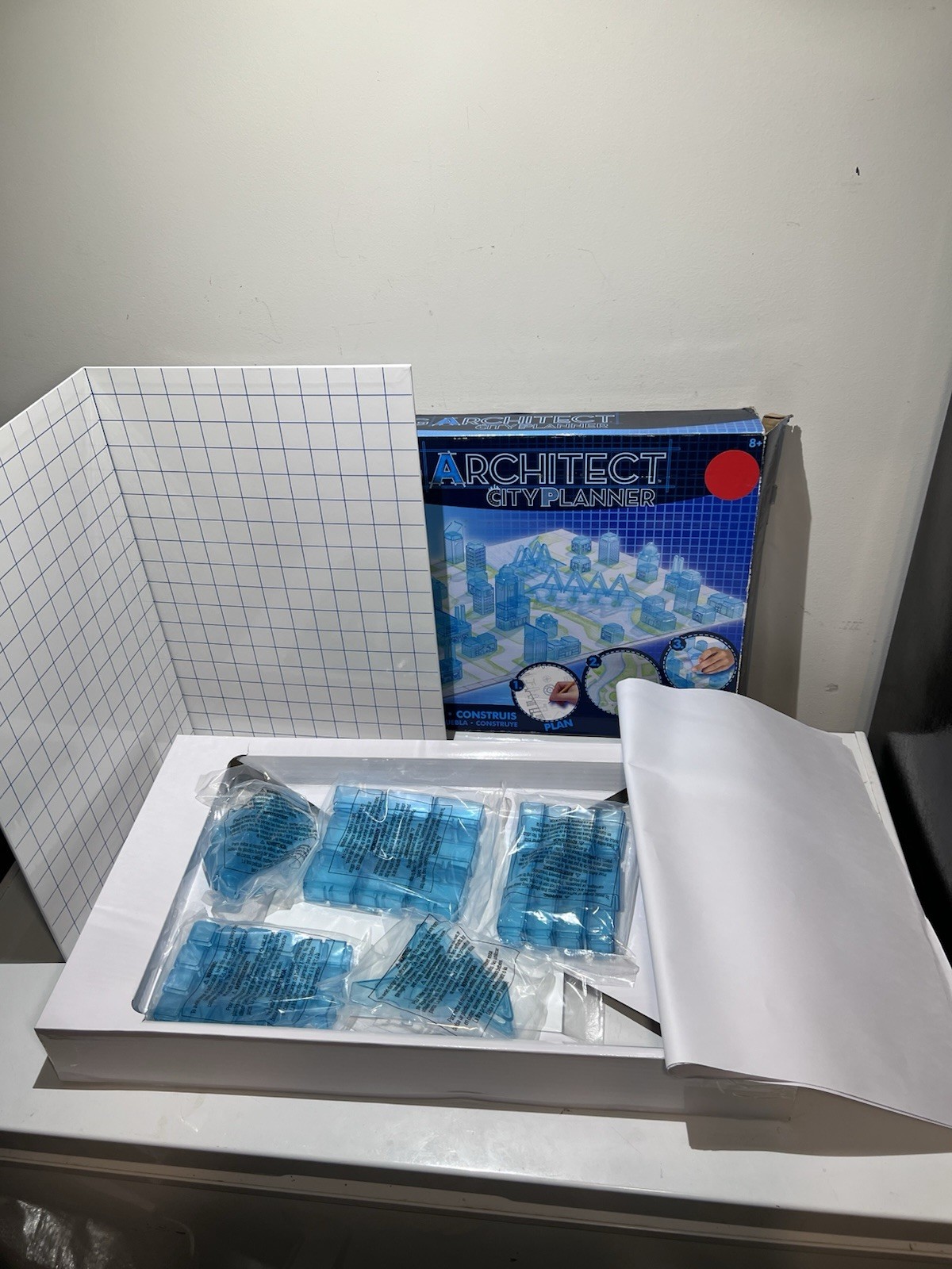 Scientific Explorer Young Architect 3-D City Planner Play Set. Open Box.