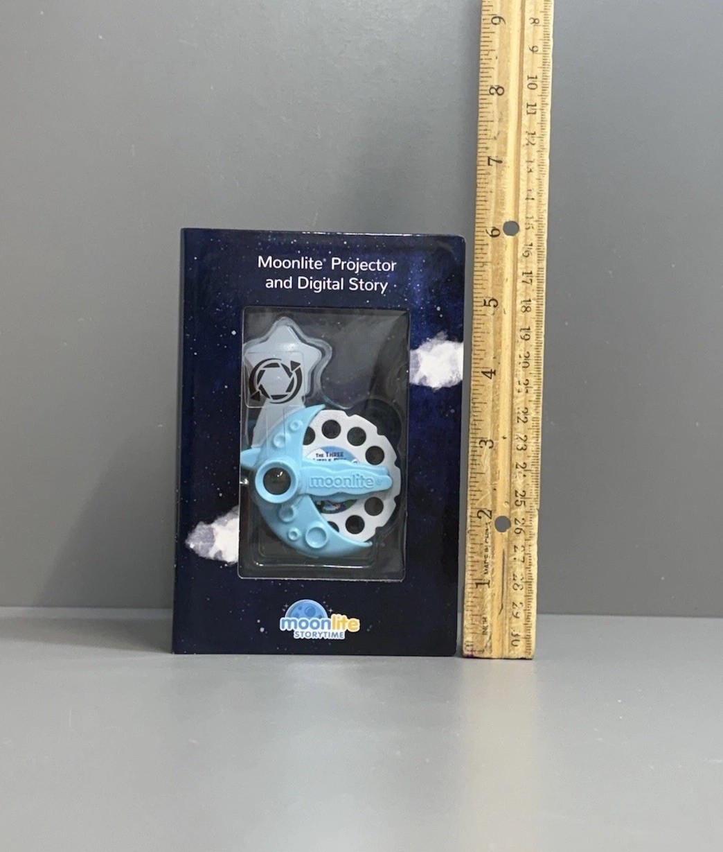 Moonlite Storytime Projector w/Three Little Pigs Picture Disc (for Smartphones)