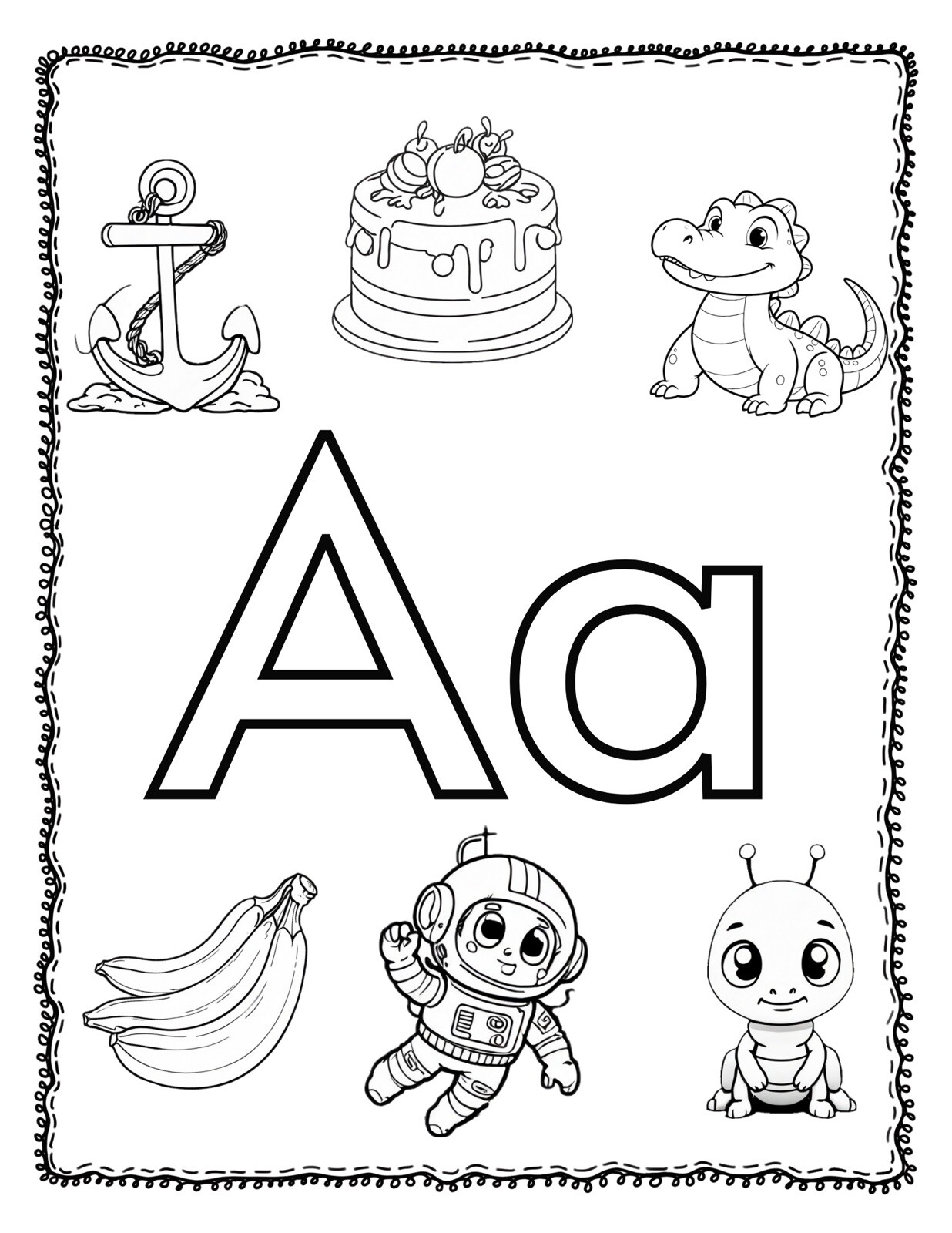 Alphabet Friends & Letter Worksheets PRINTED – Pre-K Kindergarten 182+ Pgs