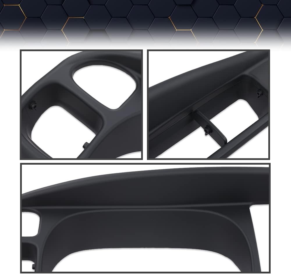 PIT66 Dash Board Bezel Cover, Compatible with Dodge Ram 1500