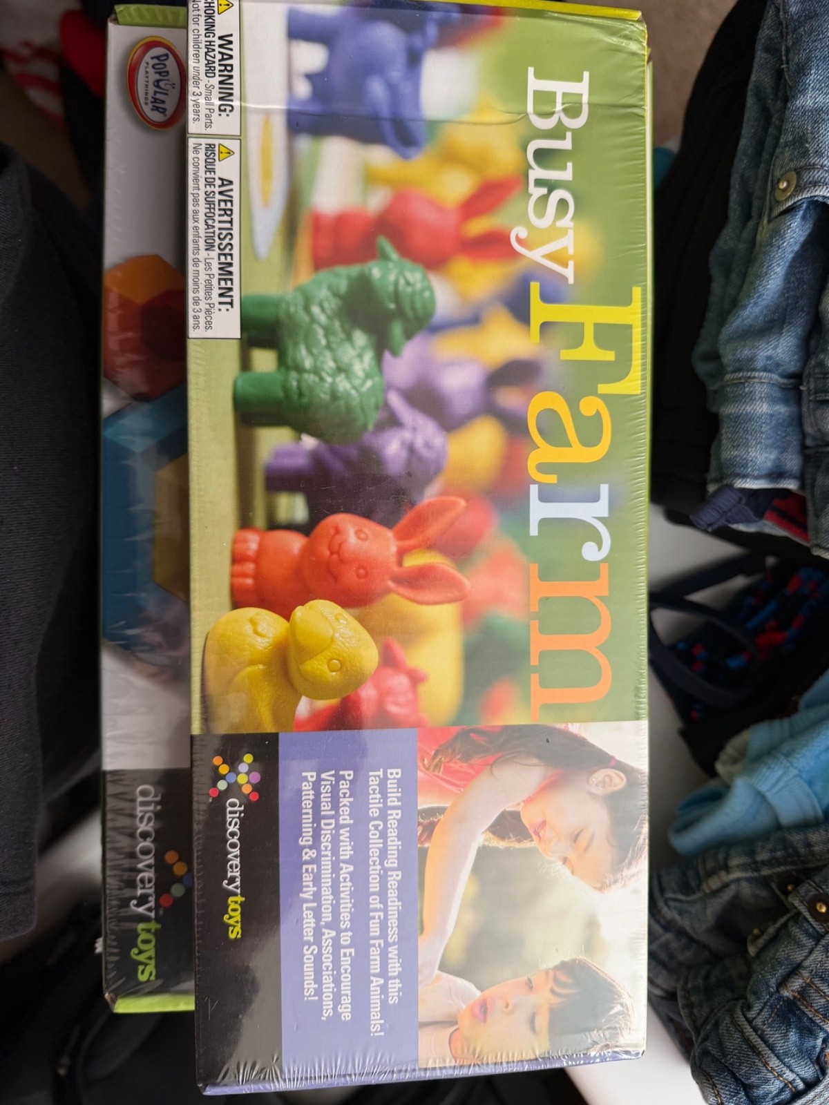 BUSY FARM Educational Reading, Language, Exploration, Motor Skills, Thinking Toy