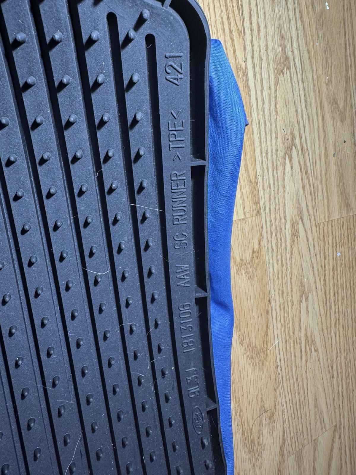 OEM FORD F-150 XLT SUPERCREW PLASTIC RUBBER FLOOR MATS 2008 4X4 MANUFACTURER
