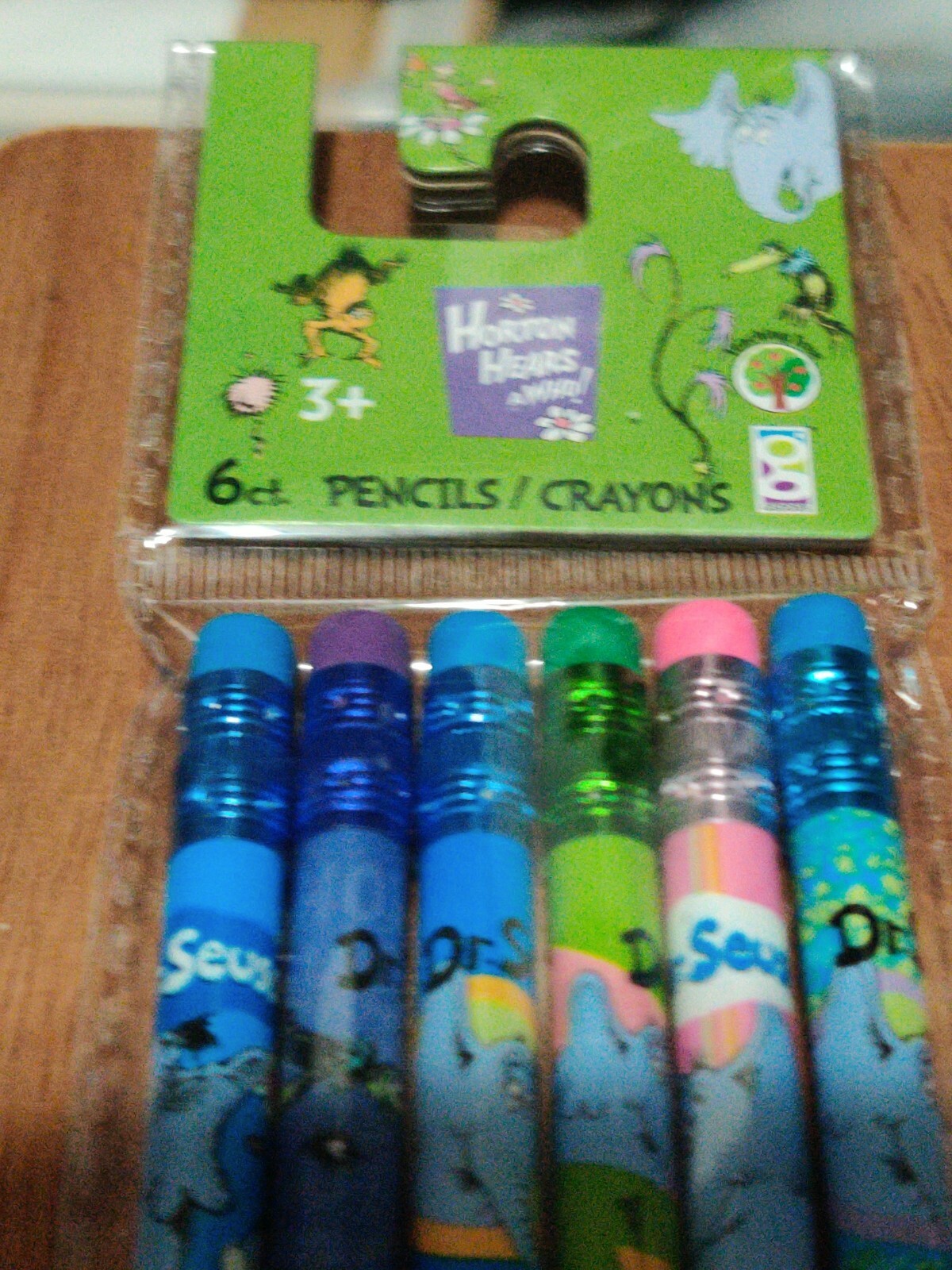 Mixed Lot Of 4 Dr. Seuss Pencil Packs!
