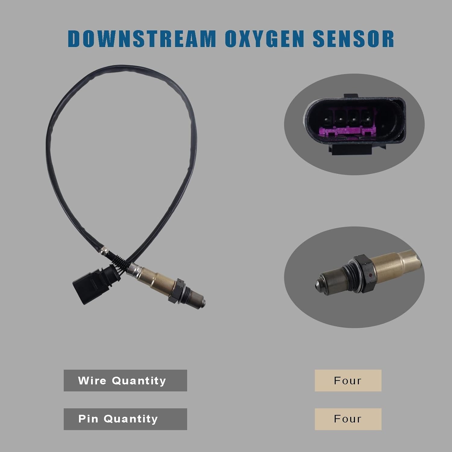 2.5L Oxygen O2 Sensor Upstream & Downstream, Compatible with VW Beetle Passat