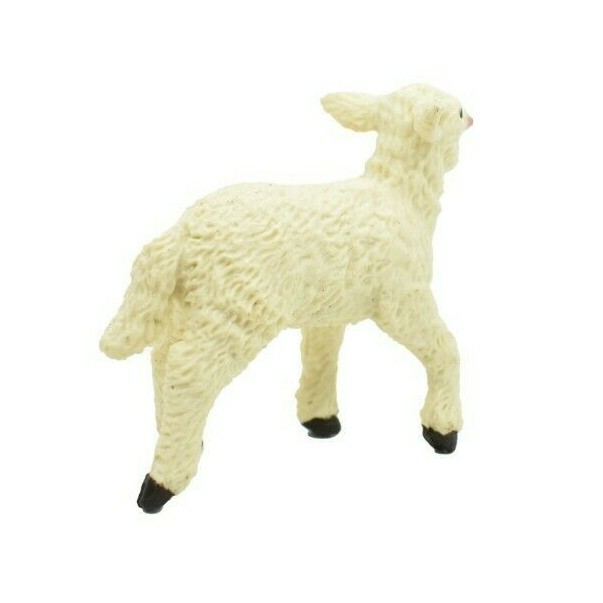 Sheep, Lamb Realistic Toy Model Plastic Replica Barn Farm Animal, 2.25″ F1313