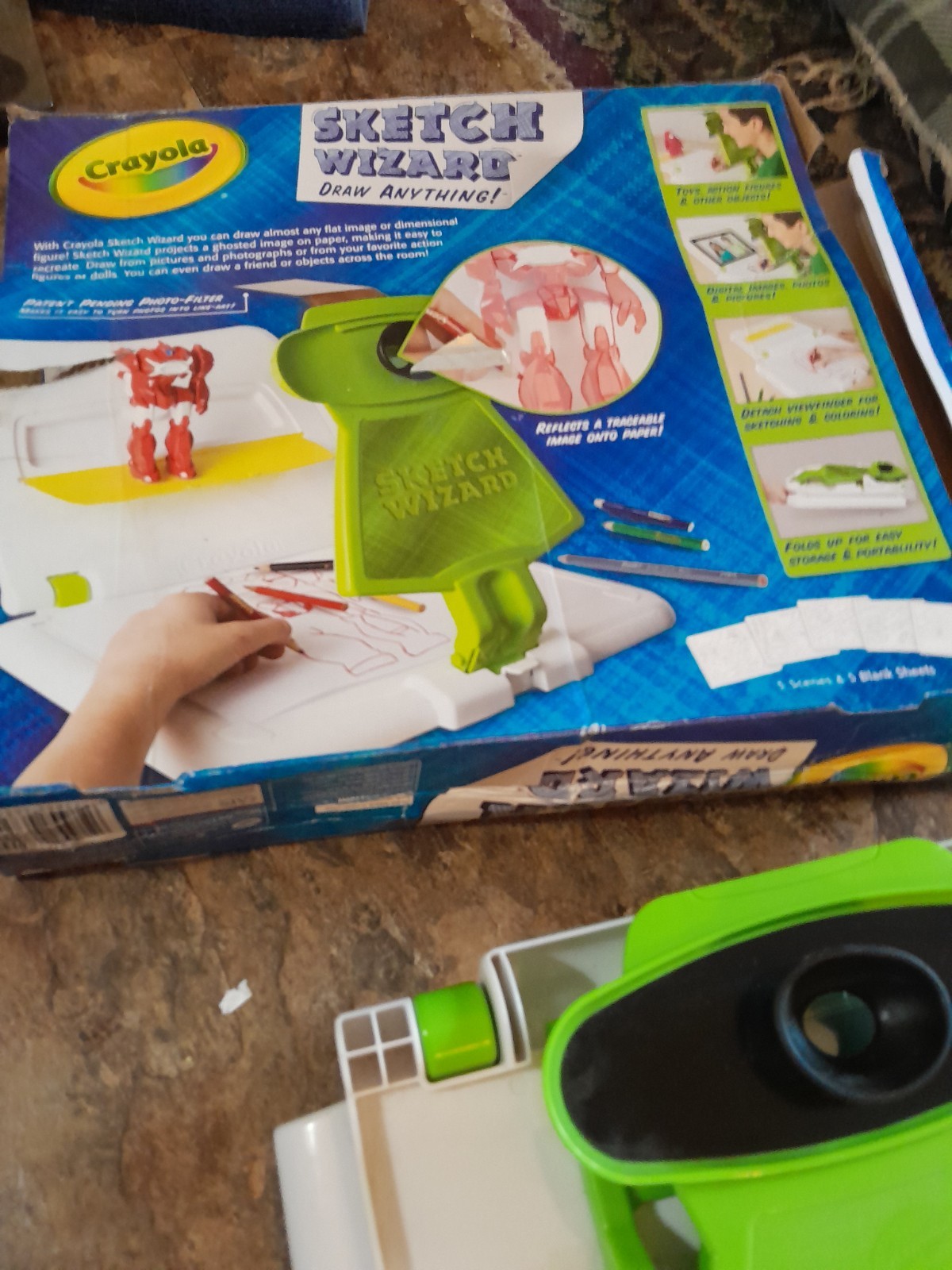 Crayola Sketch Wizard ~ DRAW ANYTHING ~ Trace 2D Or 3D Objects Unused