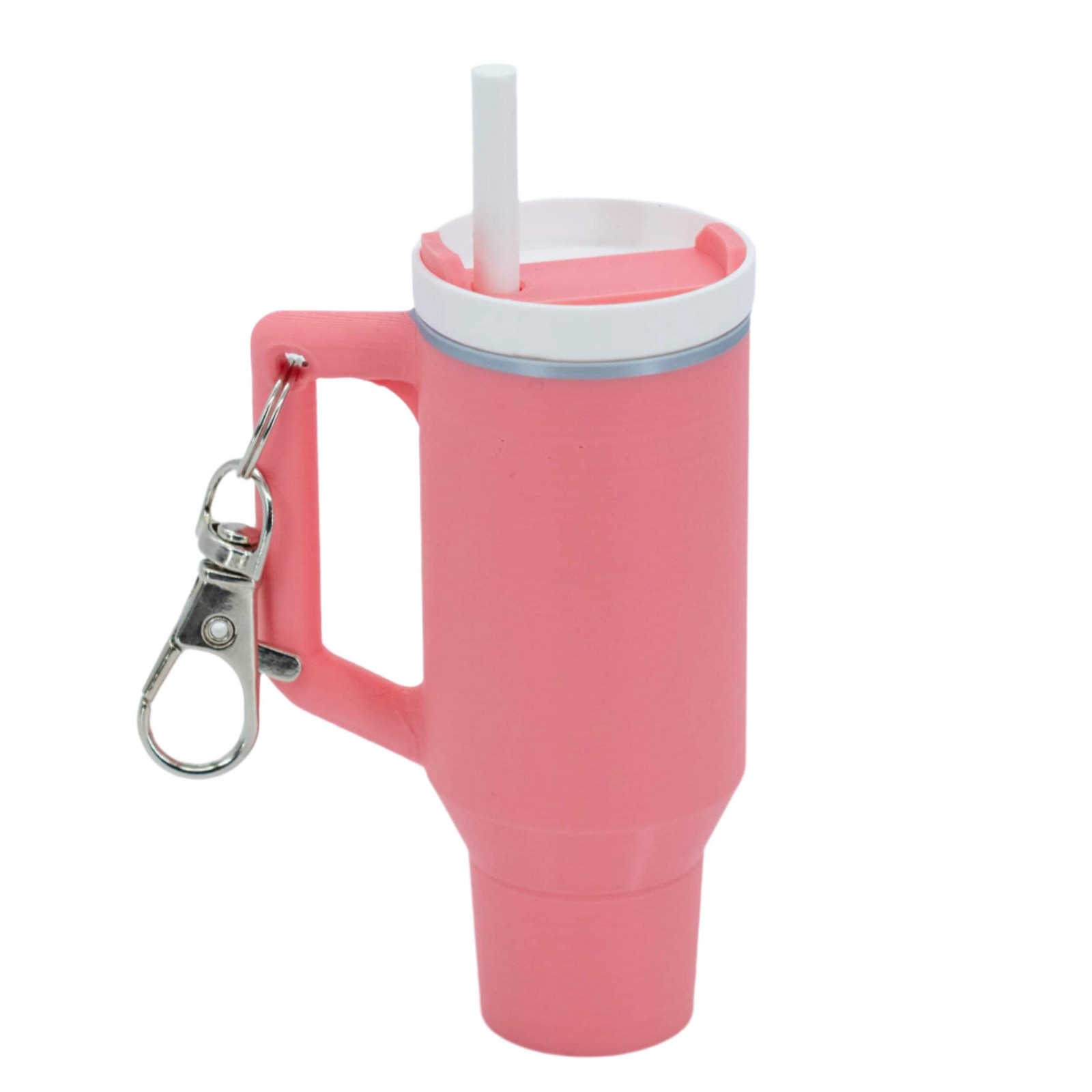 3D Printed Mini Tumbler Cup Key Chain & Chapstick Pouch | Multiple Colors | Blac