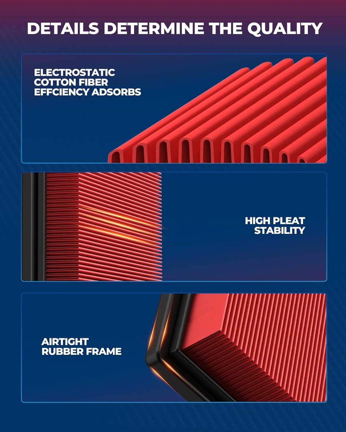 Engine Air Filter Replacement for Nissan Jeep