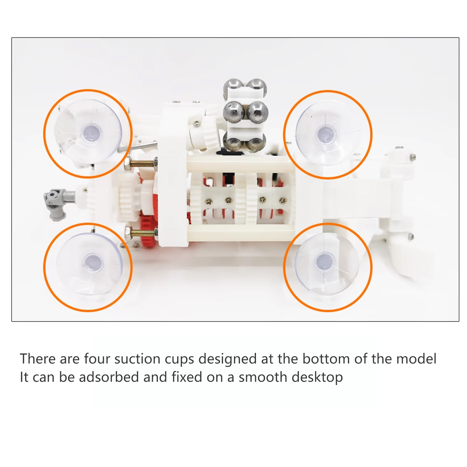 Finished 3D Printing 5MT Transmission Model Gearbox Model 5 Forward Gear+Clutch