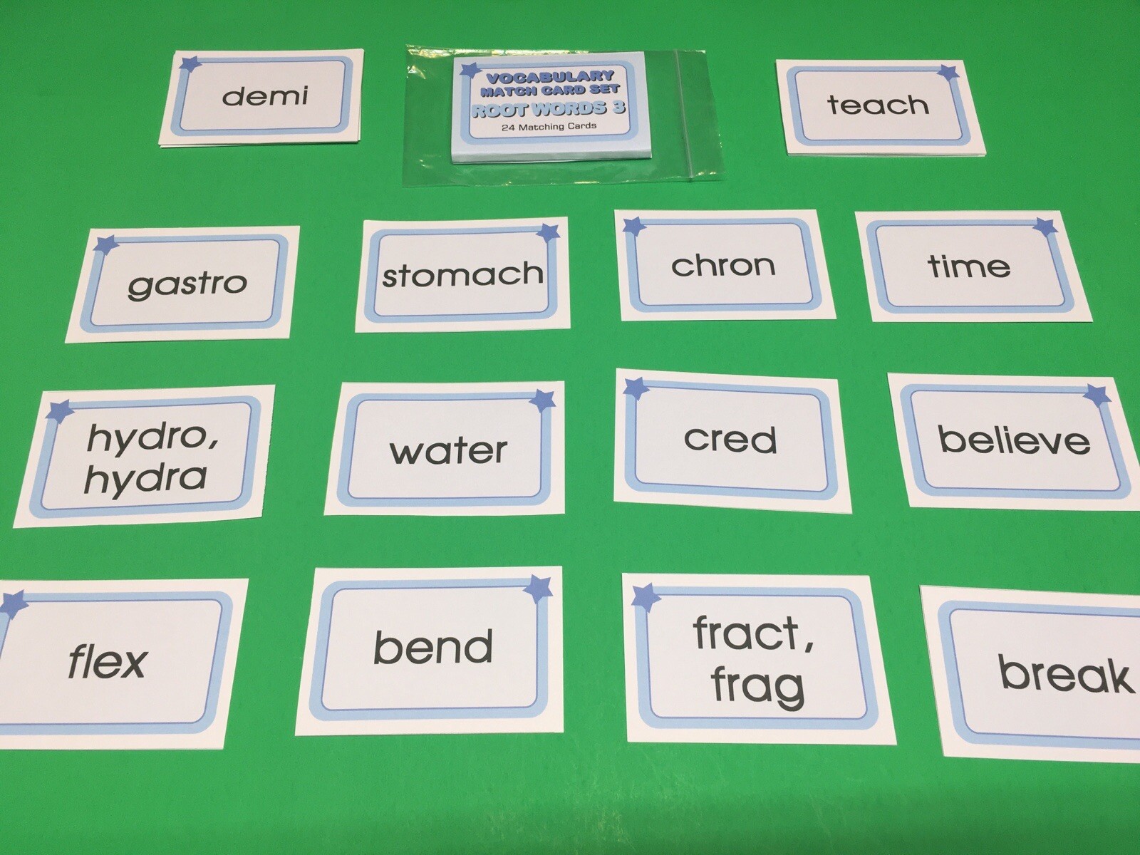 Root Words 3 – Learning Flash Cards For Kids – Educational