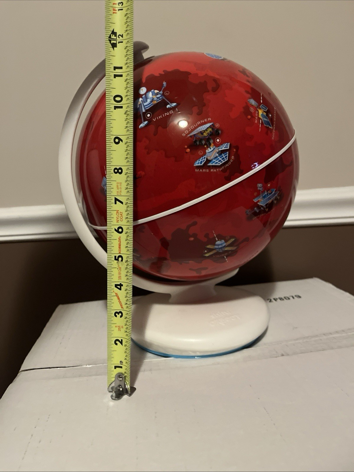Mars Globe with Rover Locations – by Shifu Orboot, Mars Interactive AR
