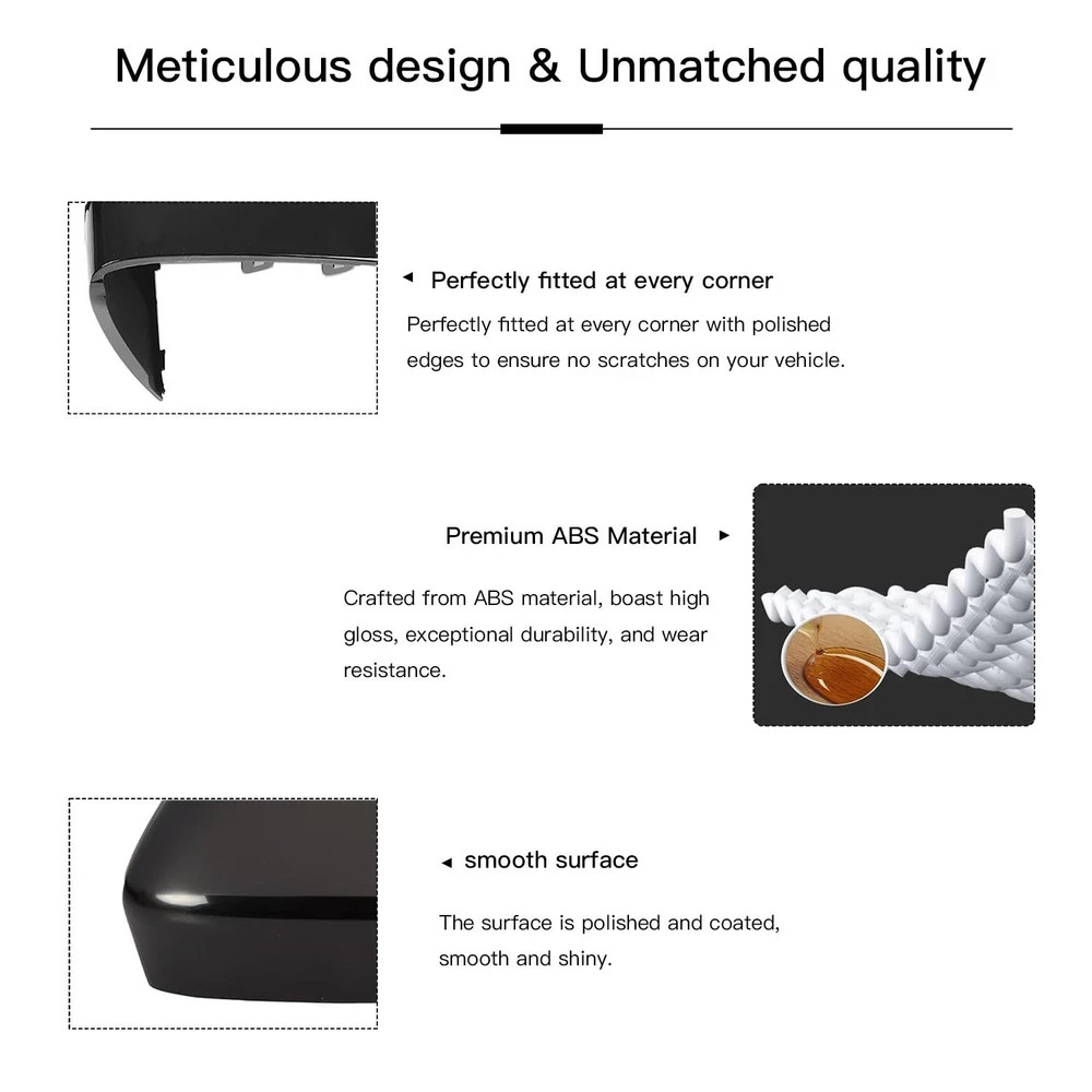 Passenger Right Side Mirror Cover Cap Compatible with Toyota Rav4 2013-2018 X…