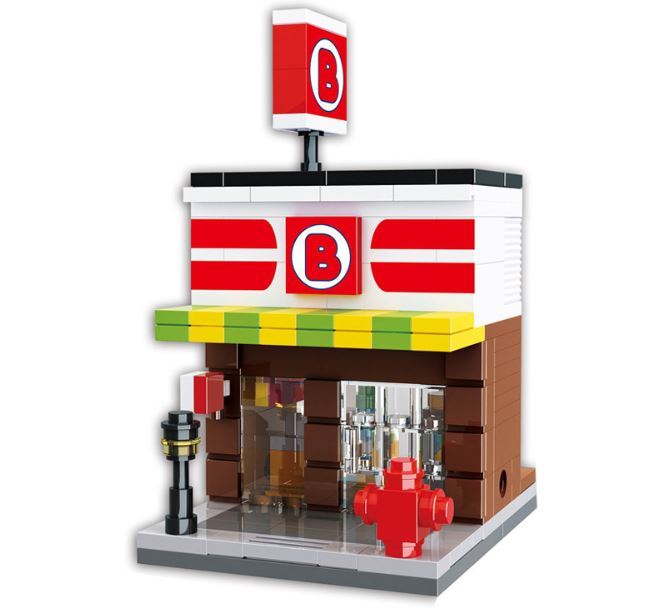 Clearance Sale: Build your Own Street View with Mini BLOCK iBlock 6401