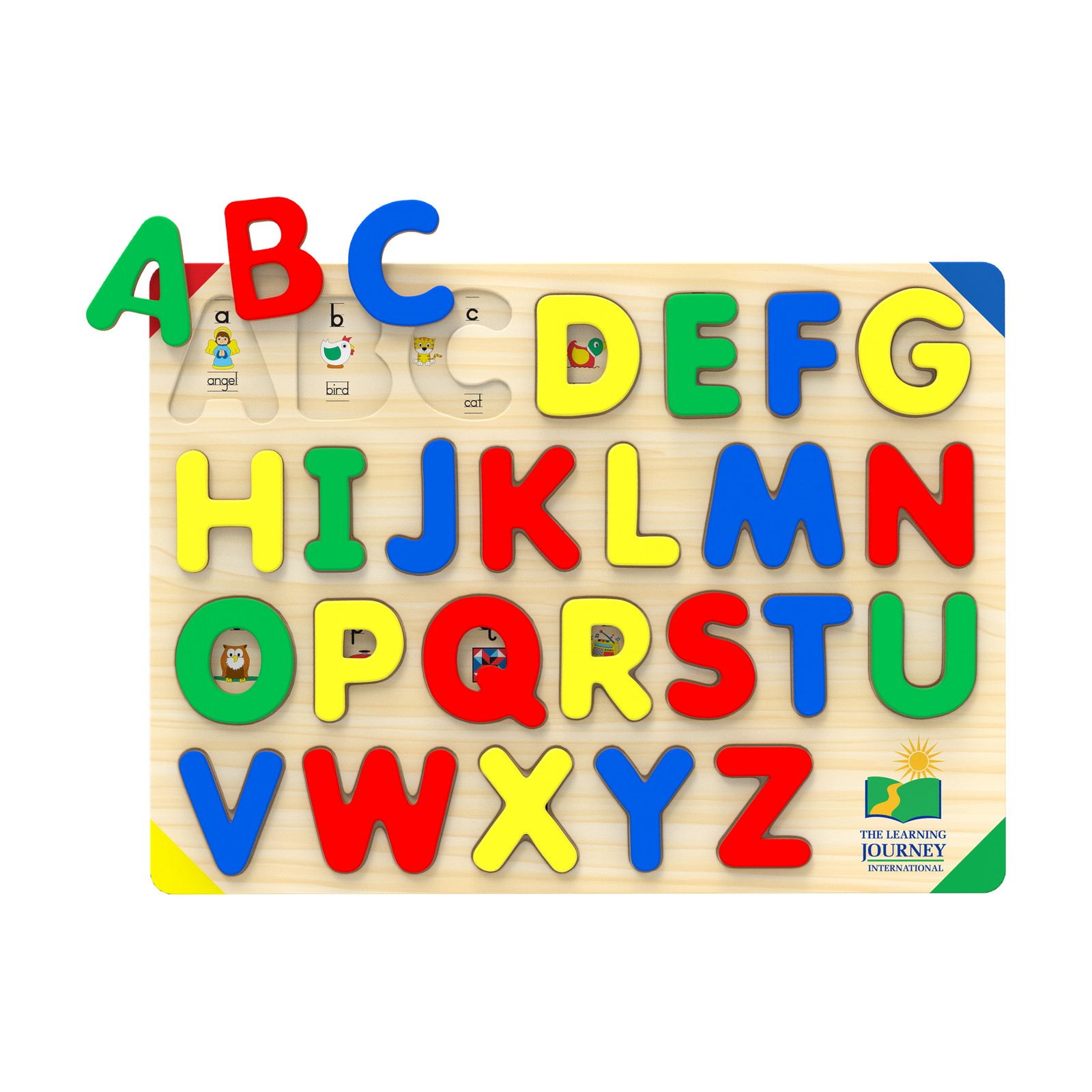 New – The Learning Journey Lift & Learn Puzzle – ABC: 26 Pcs – Ages 3-6