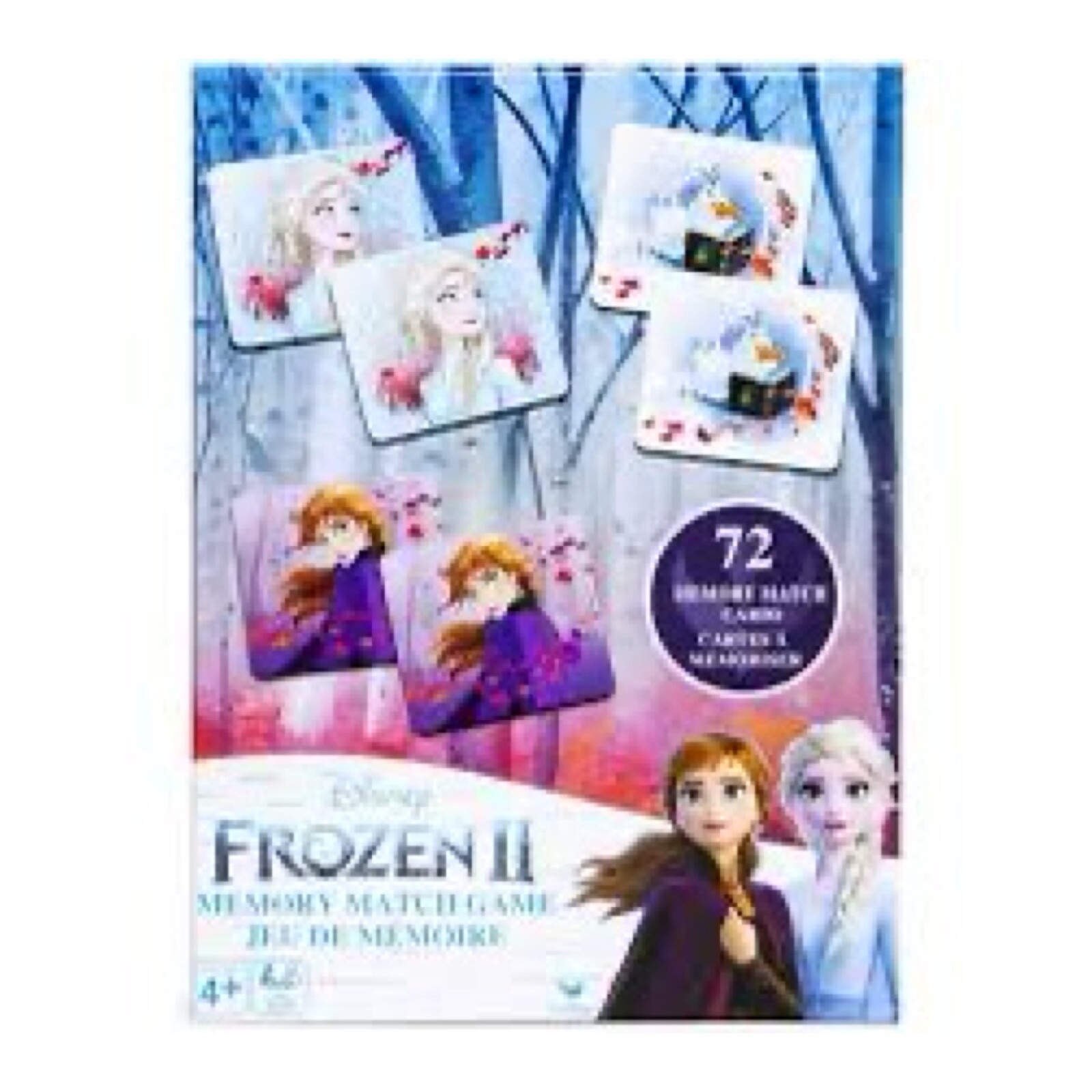 New Children’s 72 Card Memory Match Game. Ages 3+ Pick Your Character