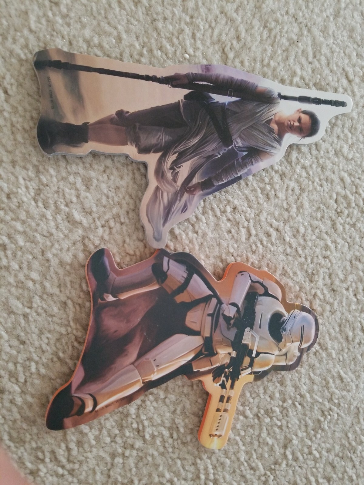 INCOMPLETE Star Wars Activity Set -coloring book, puch out paper model, stamps