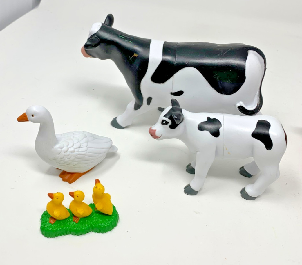 Learning Resources Jumbo Farm Animals Mommas And Babies – Lot of 7