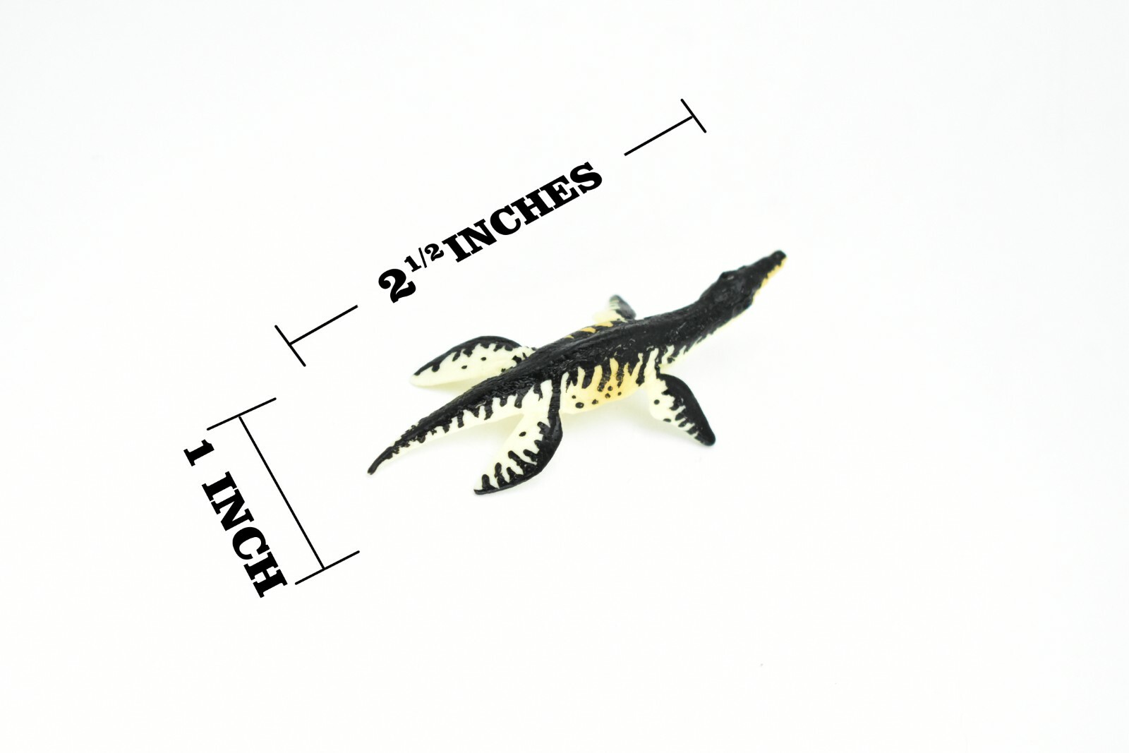 Liopleurodon Dinosaur, Very Nice Plastic Replica 2 1/2″ F8104-B117