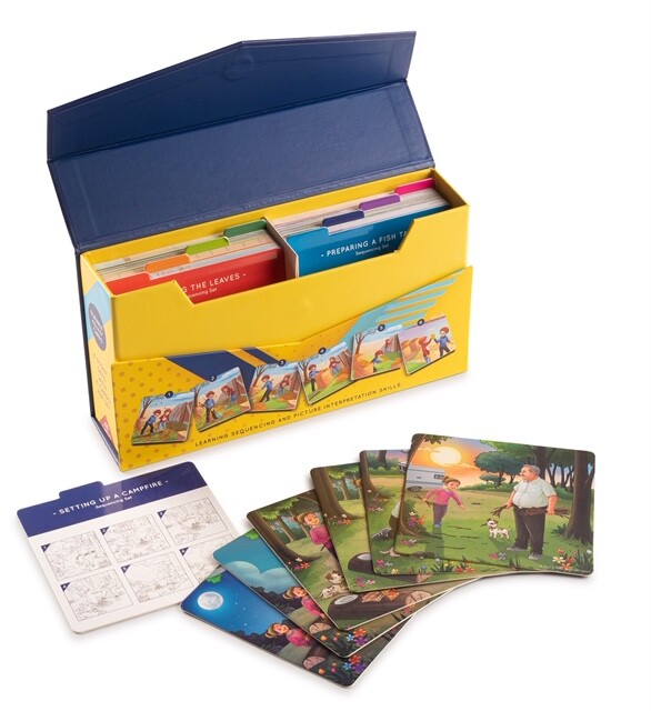 Spark Cards Jr Sequencing Cards For Storytelling and Picture Interpretation
