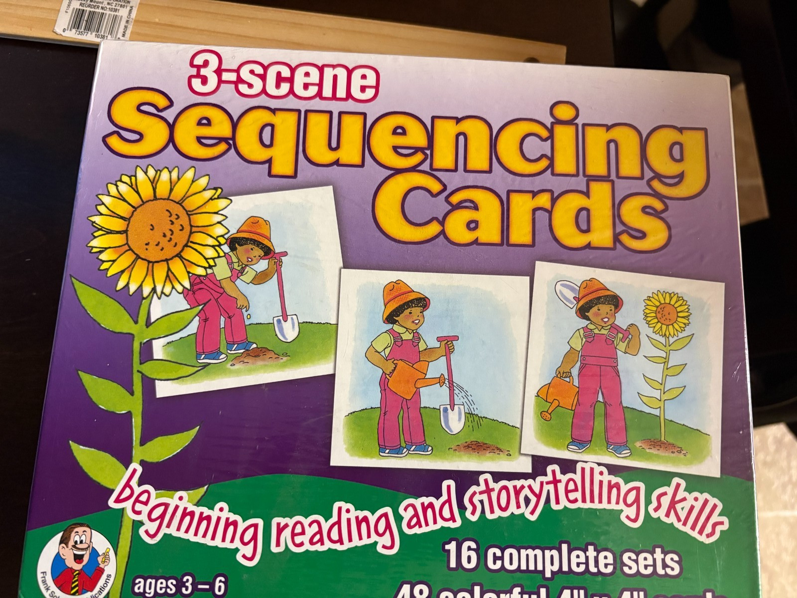 Frank Schaffer 3-Scene Sequencing Cards 16 Sets FS-3752 1997 complete Ages 3-6