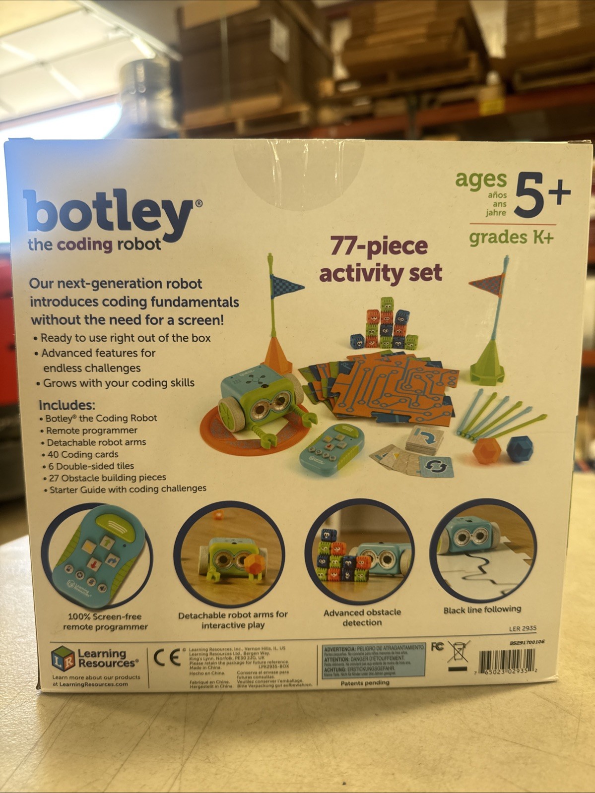 Botley The Coding Robot Programming 77-Piece Activity Set Learning Resources NEW