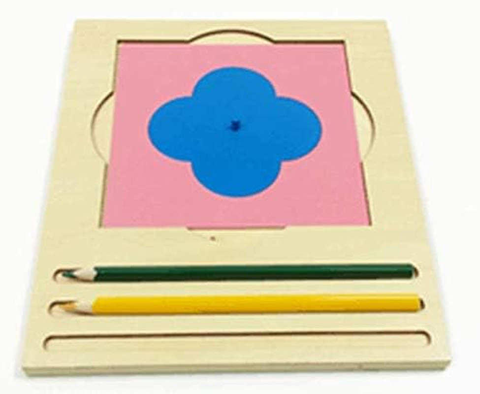 Amazing Child Single Montessori Insets Tray 9 1/2″ x 8″ (240x200mm) Board
