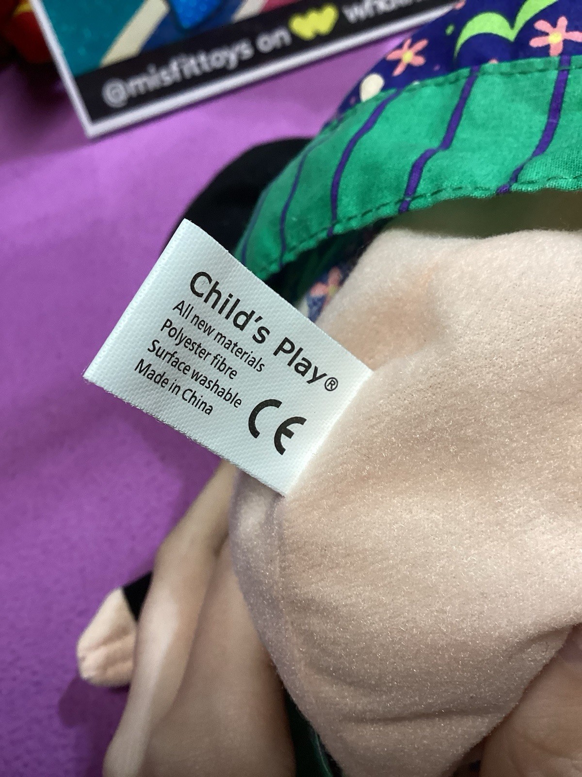Child’s Play OLD LADY WHO SWALLOWED A FLY Plush Granny Doll Replacement Only HTF