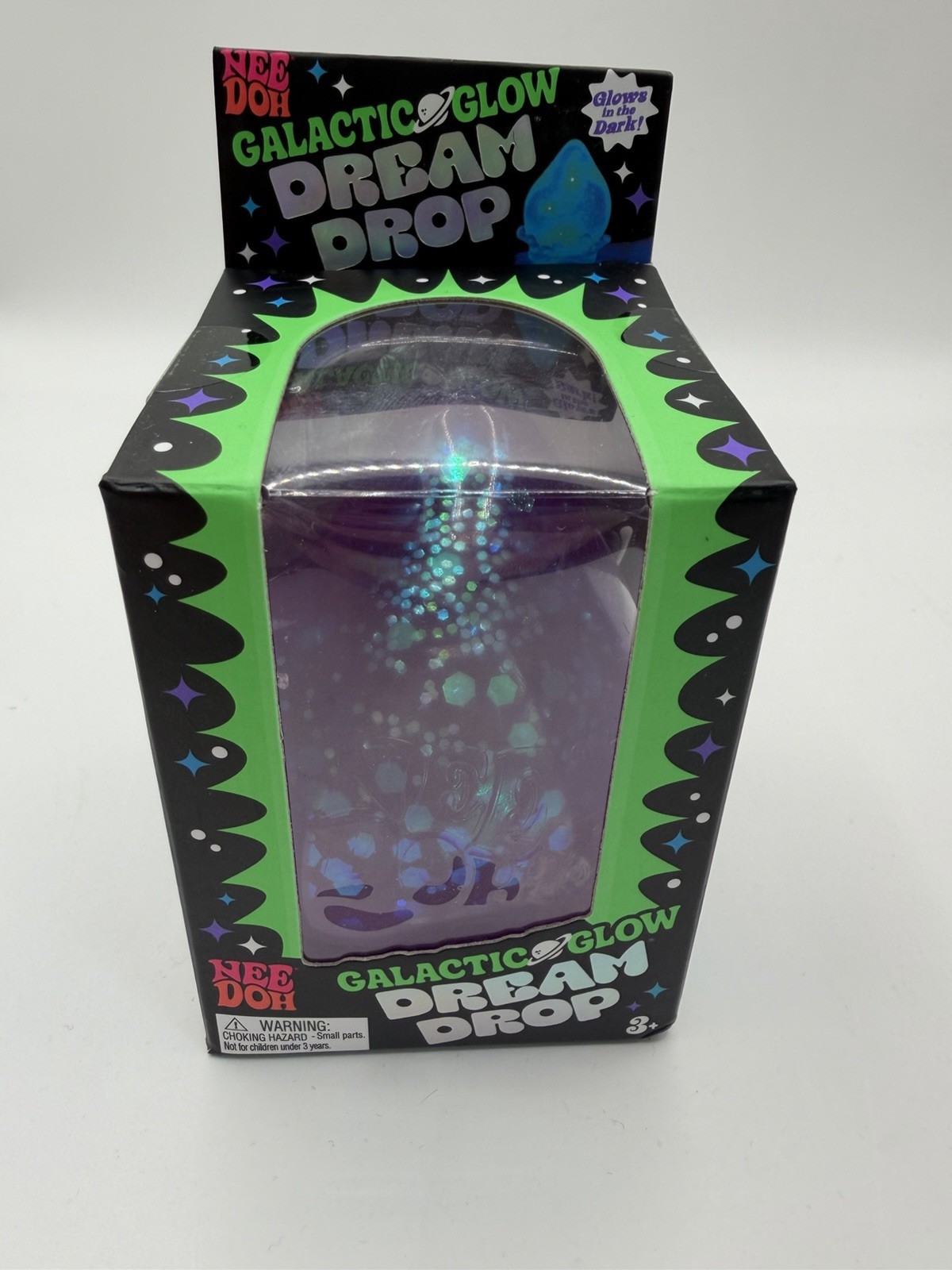 Nee Doh Galactic Glow Dream Drop – BRAND NEW SEALED – Purple – Extremely Rare