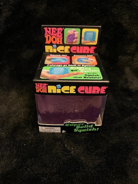 Official Shylling Needoh Nice Cube Sensory Stress Toy, New in Box. Pick a color!