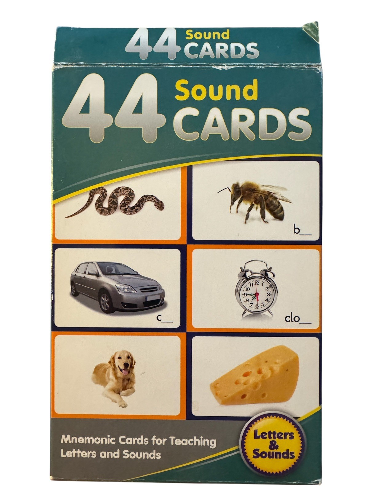 Junior Learning 44 Sound Cards Letters & Sounds