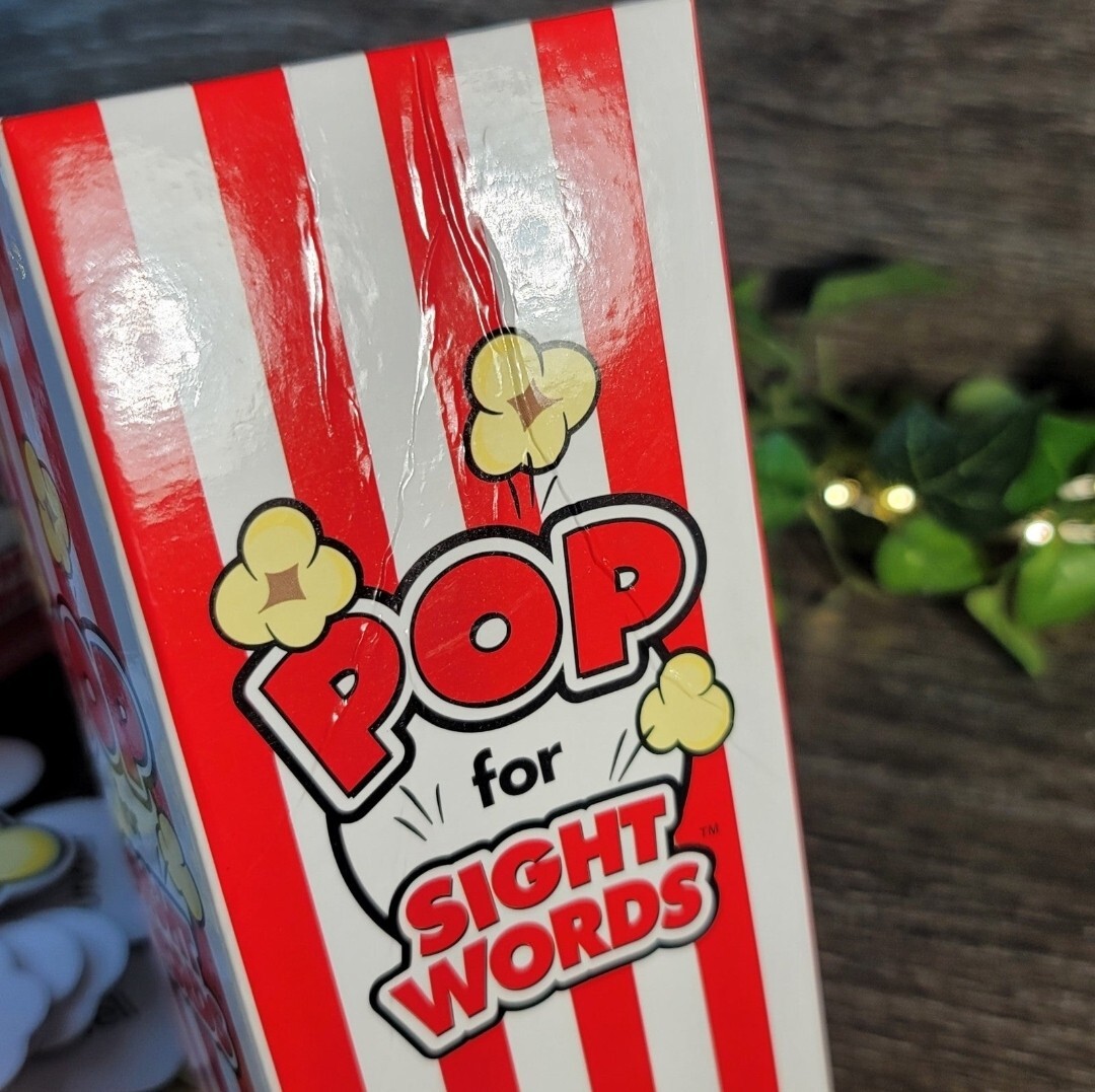 POP For Sight Words Educational game. Learning Resources.