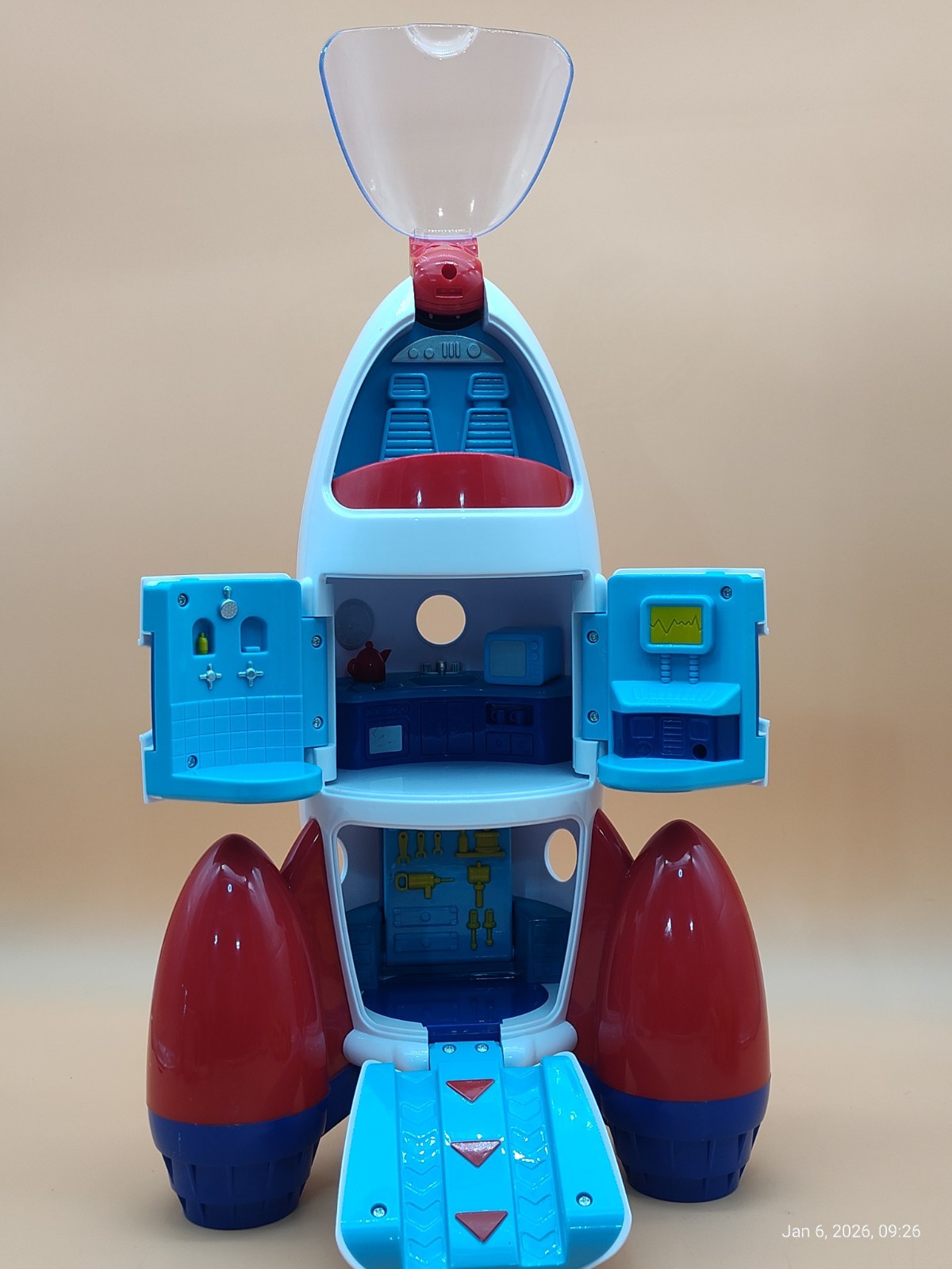 Lakeshore Learn & Play Rocket Spaceship Toy | Educational STEM | Playset Only