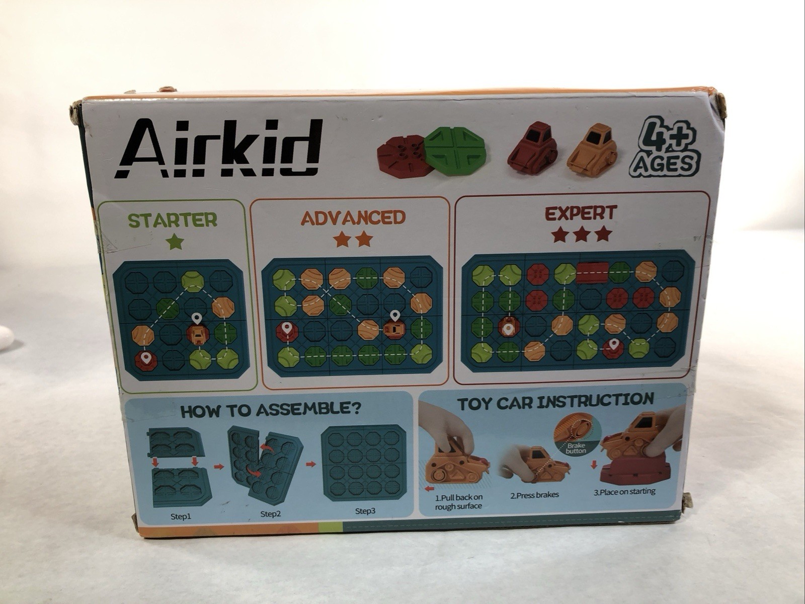 Airkid Puzzle Board Game STEM Educational Toy Logic Challenge 4+ Kids