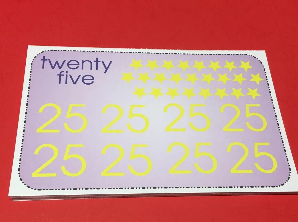Numbers Tracing Set – Wipe n Write Laminated Card Set. 5.5X8.5 Preschool